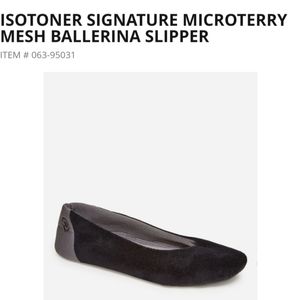 Isotoner Signature Ballerina Slippers S(6.5-7)
